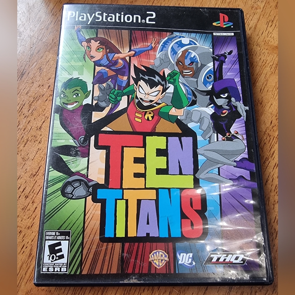 TEEN TITANS Playstation 2 Game